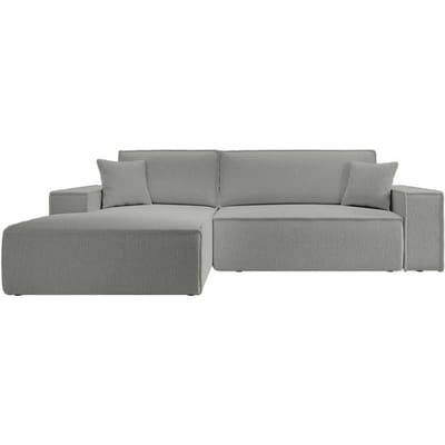 Hoekbank met slaapfunctie Galine New links bouclé | NADUVI Collection