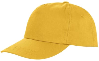 Onbedrukte Yellow Cap - Verstelbare Pet - Unisex - Basic Cap