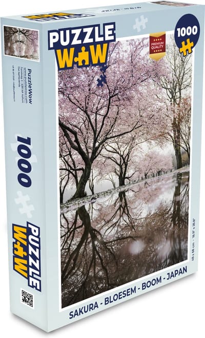 Puzzel Sakura - Bloesem - Boom - Japan - Legpuzzel - Puzzel 1000 stukjes volwassenen