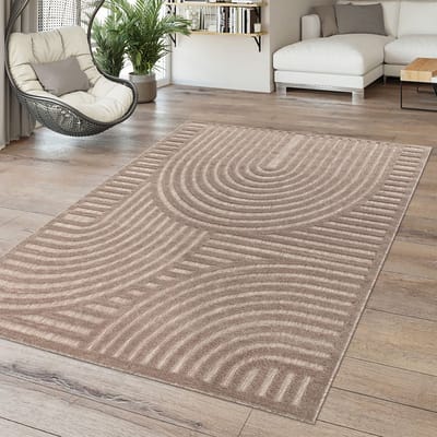 Binnen- en buitentapijt Eetkamer Weerbestendig Terras Etnisch Scandinavisch design
