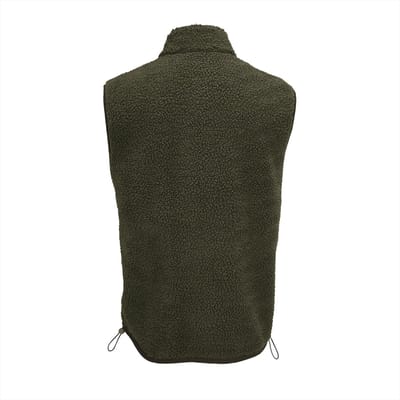 SOL'S Unisex Sherpa Bodywarmer Fury L04041 - Army/Dark Army - XXL