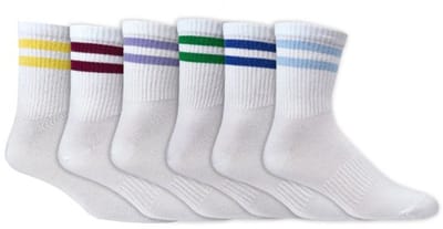 Bamboe sportsokken | dames sportsokken 36-41 | heren sportsokken 42-47| verschillende kleuren | 6 paar