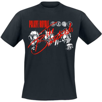 Palaye Royale T-shirt - The Bastards Gas Masks - S tot 5XL - voor Mannen - zwart