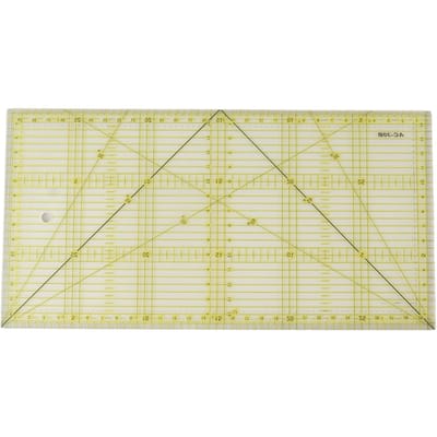 Règle de courtepointe en acrylique, échelle précise, transparente, pour couture, mesure, patchwork