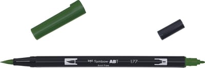 Tombow Brush pen - ABT 177 - Dual Brushpen - Dark jade - Groen