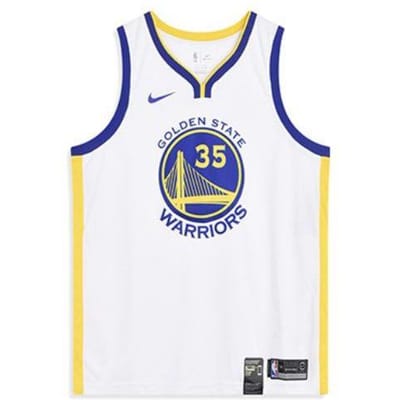 Maillot Swingman Nike NBA Kevin Durant Association Edition Homme Hauts Blanc 864417-101 S blue