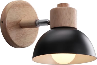Wandlamp Moderne Slaapkamer E27 Verstelbare Wandverlichting voor Woonkamer Gang Trap Zwart
