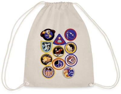 NASA Apollo-missie-insignes Gymtas