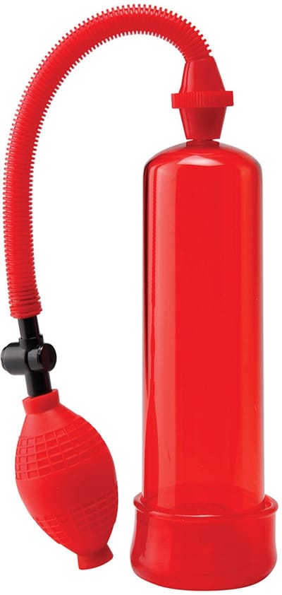 Pipedream Wanachi - Pump Worx - Beginners Power Pump Red - Penispomp - Rood - Ø 60 mm