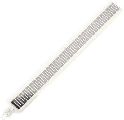 Flexibele Sensor - Drukgevoelig - Slaap Monitoring - Waterdicht Ultradun - 130mm Lengte - Zwart