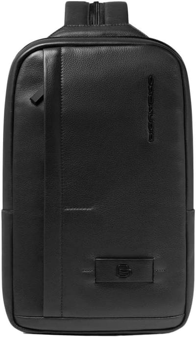 Leren Sling Bag - Crossbody Tas - Dagelijks Gebruik - Met iPad Compartiment - 33 x 20 x 6 cm
