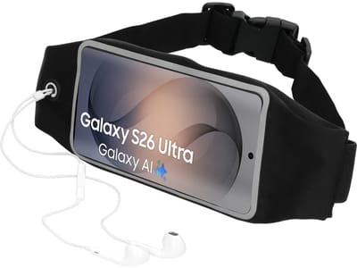 Mobiparts Comfort Fit Sport Belt geschikt voor Samsung Galaxy S26 Ultra - Zwart