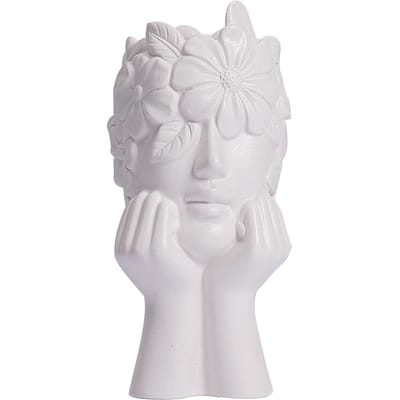 Vaas Witte Keramische Vazen voor Huis Woonkamer Gastenverblijf Decoratie white