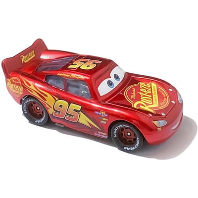 Disney Pixar Cars 2 3 Lightning McQueen NR.95 Serie 1:55 Gegoten Model Basisstijlen Legering Speelgoedauto Verzamelaarscadeaus voor Kinderen