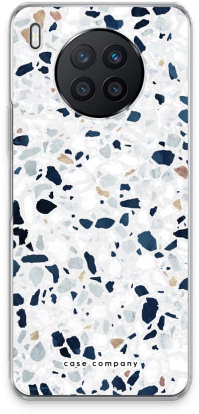 Case Company® - Hoesje geschikt voor Huawei Nova 8i hoesje - Terrazzo N°1 - Soft Cover Telefoonhoesje - Bescherming aan alle Kanten en Schermrand