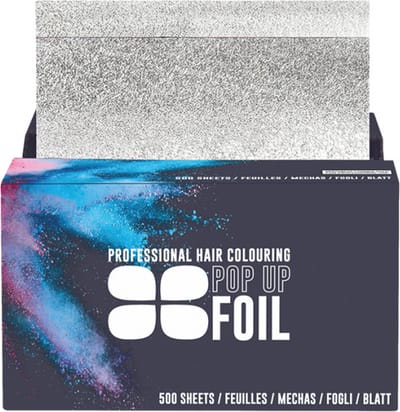 Procare - Embossed pop-up folie Zilver - 130 MM X 280 MM - 500 SHEETS - Zilvere folie