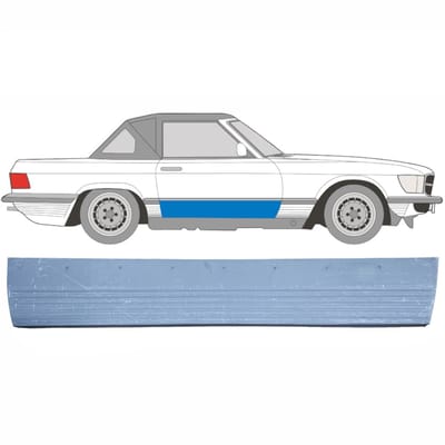 Buiten reparatiepaneel voorste deur voor Mercedes SL-Class 1971-1989 / Rechts