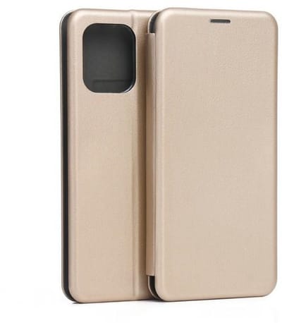Beline Serie - Boekmagnetisch Hoesje - Xiaomi Redmi 12 - Goud - Magnetische Sluiting