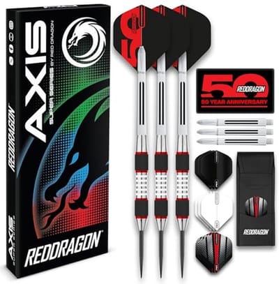 Tungsten Steel Darts Set met Flights, Shafts en Wallet - Precisie Dartpijlen