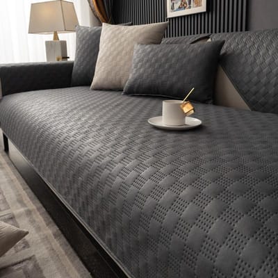 Waterdichte Bankhoes Technische Stof Universele Bankhanddoek Antislip L-vorm Hoekbank Hoes Beschermer voor Woonkamer 70x70cm 1pc