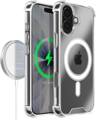 Tactical, Hoes Geschikt voor Apple iPhone 17 MagForce Plyo Model MagSafe Compatibel, Transparant