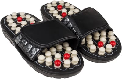 Out of the Blue - Voetmassageslippers - Reflexologie - Maat L (44-45) - Met Massageknoppen