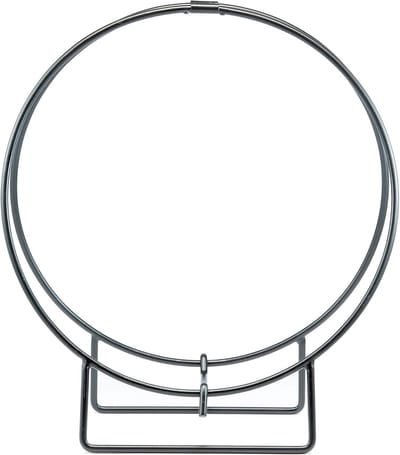 Hout Opslagrek - Haardhout Houder - Haardhout Opslag - Massief Ijzer - 61 cm - Zwart
