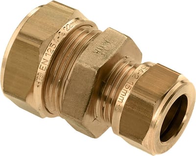 BONFIX 82910 Rechte verloopkoppeling 10 x 8 mm.