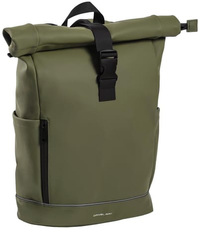 Daniel Ray Highlands Rolltop Rugtas - Laptoptas tot 15.6 inch - Olijfgroen