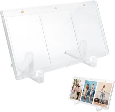 Magnetische Kaarthouder voor 3 Trading Cards - 35PT Toonstandaard