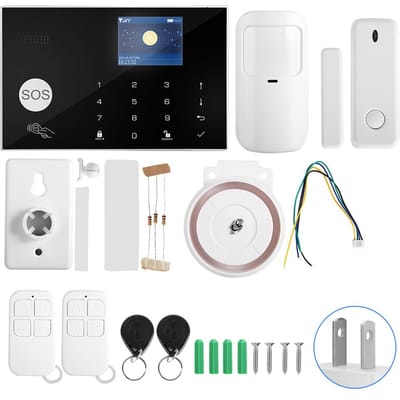 2,4 inch TFT 4G WiFi APP Afstandsbediening Inbraakalarm Ondersteuning voor Alexa voor Google Home Tuya