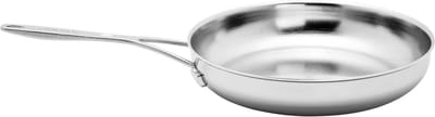 Koekenpan - Bodem pan - Eten bereiden - 5-laags materiaal - 28 cm - Zwart