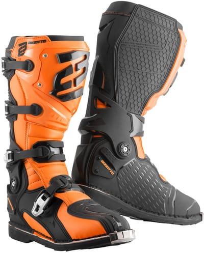 Bogotto MX-7 S Crosslaarzen Zwart Oranje - Laars