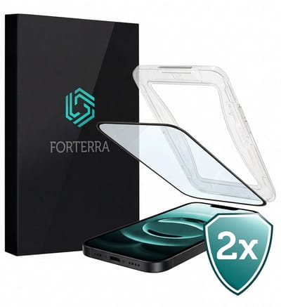 Screenprotector 2 Stuks - Geschikt voor Apple iPhone 16e - Met Installatie Kit - Beschermglas - Gehard Glas - Tempered Glass - Screen Protector