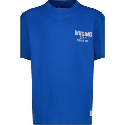 Vingino Basic-oversized Seascape Blue Maat: 2 | T-Shirts Outlet | Unisex | Blauw