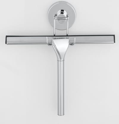 WENKO Vacuum-Loc Douchewisser chroom - Raamwisser - Trekker douche - Bevestigen zonder boren