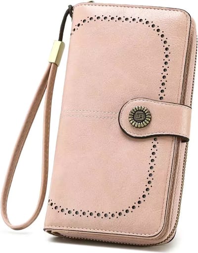 Portemonnee Dames, Portemonnee, Portemonnees, Portefeuille Dames, Dames Pasjes Houder, Card Holder Wallet, Portefeuille, Portefeuille Dames Met Kaarthouders, Creditcardhouder, Pasjeshouder Vrouwen, Moederdag, Valentijnsdag, Verjaardag, ROZE