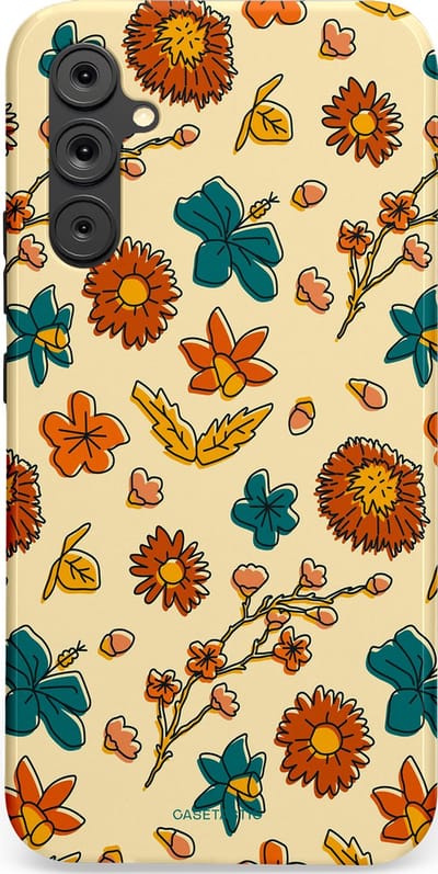 Casetastic Hoesje Geschikt voor Samsung A34 (5G) - Stijlvolle Beschermende Duo-layer Case - Boranisch veld