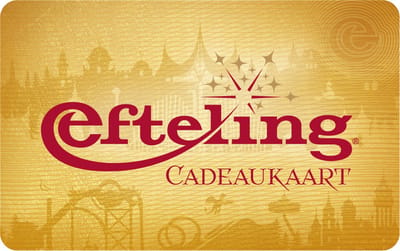 Efteling - Cadeaubon - 100 euro + cadeau-envelop