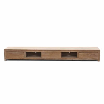 Tower Living - Corona tv-meubel - 300 cm - bruin