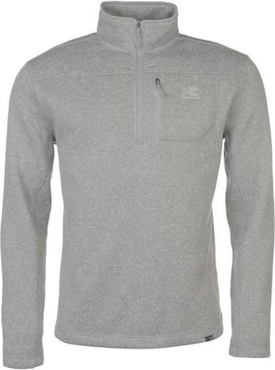 Karrimor - Outdoorvest met opstaande kraag - Heren - Licht grijs - S