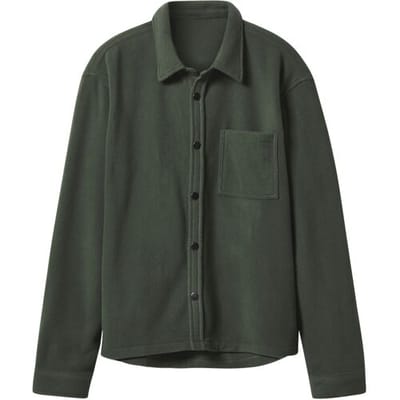 esmara Men Fleece heren overhemd (Kaki, S)