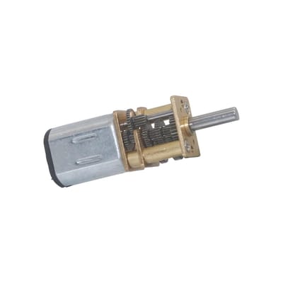 DC Motorreductor - Mini Tandwielmotor - Modelbouw Projecten - Variabele Snelheid - 12V 30RPM - Metaal