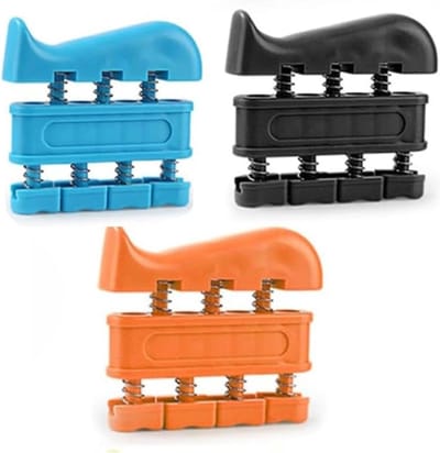 Dailygoods - 3-delig Oefengereedschap Vingerversterker en Handtrainer - Ideaal voor Gitaar, Fysiotherapie en Klimmen