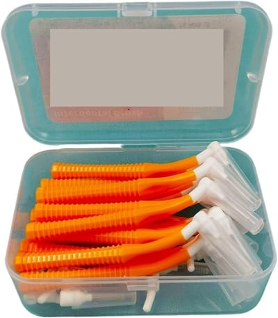 Interdentale Borsteltjes - Tandenragers Flosssticks - Mondhygiëne Verbeteren - L-vormige Tandenstokers - 88x65x35 cm