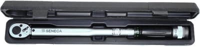 momentsleutel - 1/2 duims aansluiting - vanaf 40 tot 210 nm - krachtsleutel - torque sleutel - seneca