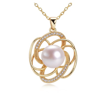 N3 Collecties Natuurlijke parel Hanger Gold Filled ketting hanger