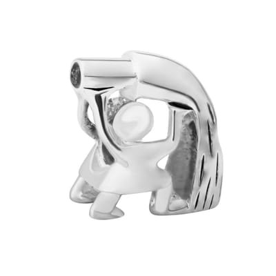 Quiges - 925 - Zilveren - Bedels -Sterling zilver - Beads - Draagkracht Kraal Charm - Geschikt – voor - alle bekende merken - Armband Z250