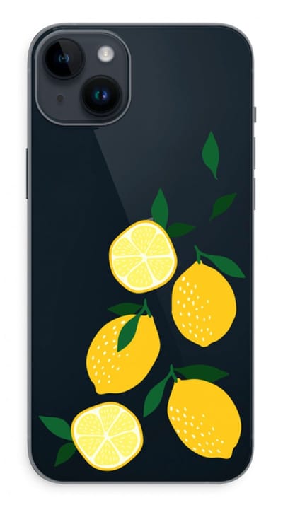 Case Company® - Hoesje geschikt voor iPhone 14 Plus hoesje - You're my lemon - Soft Cover Telefoonhoesje - Bescherming aan alle Kanten en Schermrand