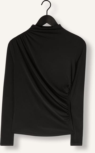 Notre-V Nv-gasto Tops & T-shirts Dames - Shirt - Zwart - Maat XXL
